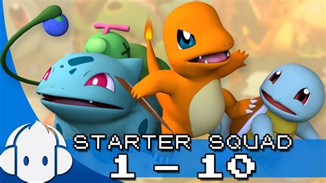 pokemon squad|pokemon starter squad 1 10.